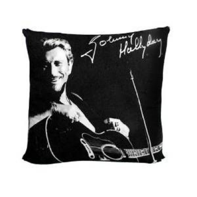 Coussin Serigraphié Johnny Hallyday