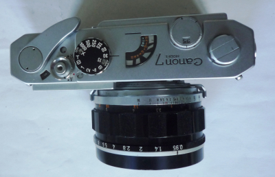 Canon 7 et dream lens Canon 1:0,95 f=50 mm