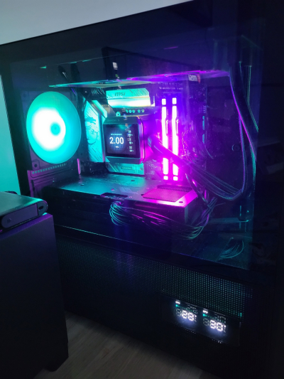 PC GAMER RGB + BUREAUTIQUE 