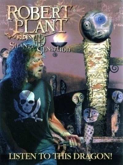 DVD Robert Plant:& The Strange Sensation Listen To This Dragon! Live 2007/2008